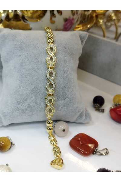 KONYA ÇELİK TAKICIM Gold, Altın Kaplama Künye,Bileklik