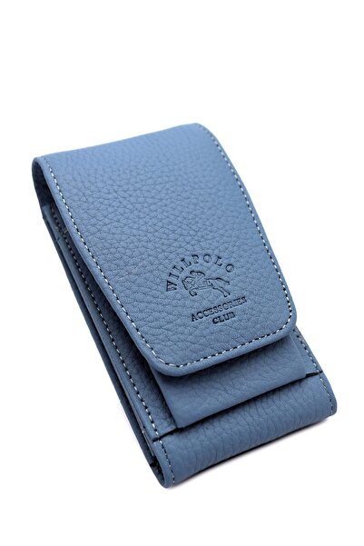 willpolo Dana Derisi Sigaralık Sigara Kutusu Çakmak Bölmeli Hakiki Deri Sigaralık