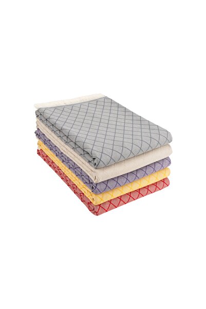 Denizli Concept Red Lapis Double Bedspread & Pike - 100% Cotton - Multi-Purpose Patterned Bedspread