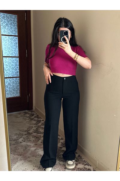 Elegant Pantaloni Palazzo