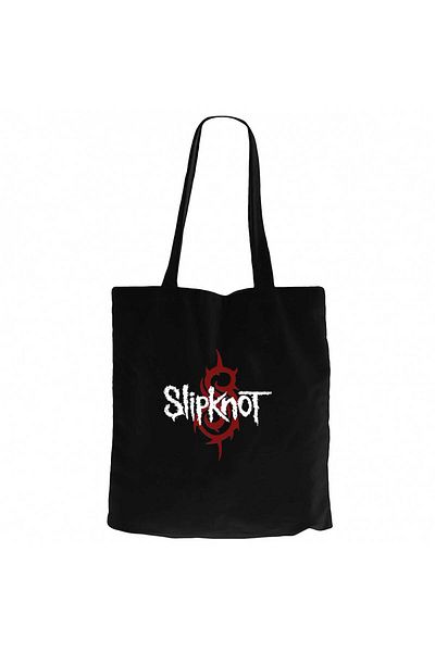 Z zepplin Slipknot Symboll Black Canvas Tote Bag