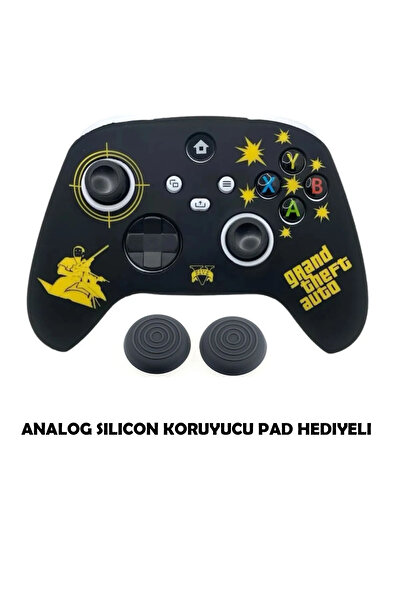 DeadSkull Xbox Series S/seris X 9.nesil Uyumlu Desenli Oyuncu Kolu Silikon Kı...