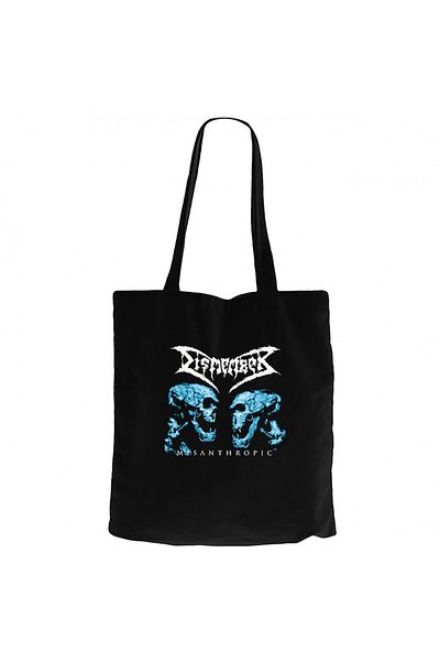 Z zepplin Dismember Misanthropic Black Canvas Tote Bag