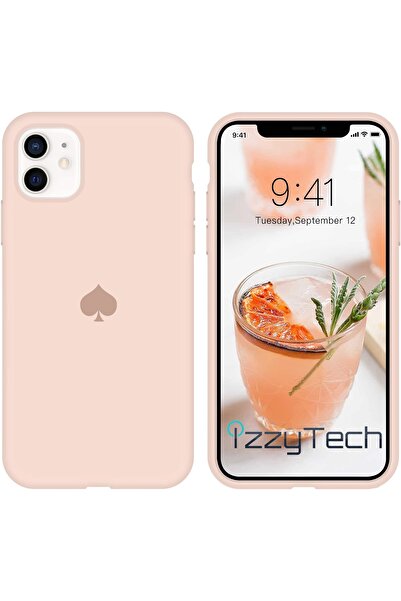 izzytech حافظة هاتف متوافقة مع هاتف آيفون 12 و12 برو مع شعار البستوني