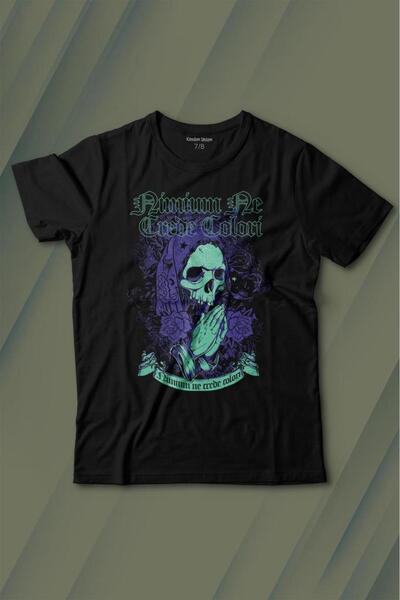 Kendim Seçtim Κρανίο κρανίο για παιδιά Πολύχρωμο λατινικό Urban Street Cultur...