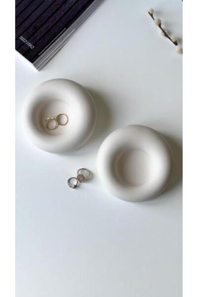 MUMELLA Δίσκος στρογγυλού ακανόνιστου σχήματος - Πιάτο κοσμημάτων για κεριά