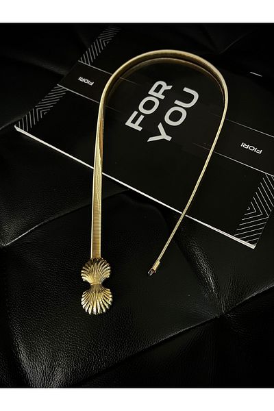 Fiori Curea de primăvară cu cataramă Oyster pentru femei, centură de haină, centură de rochie, centură de cămașă