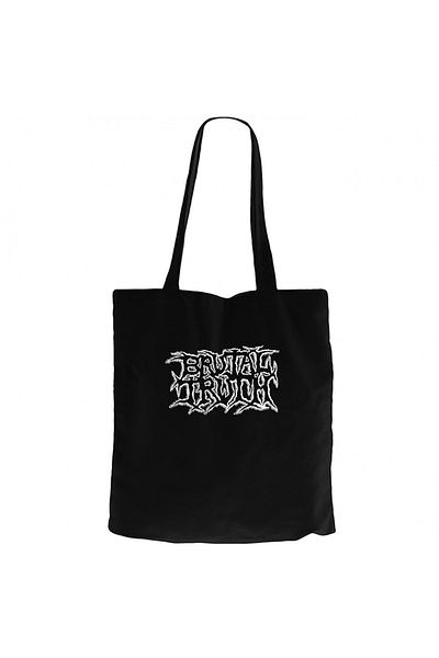 Z zepplin Brutal Truth Classic Black Canvas Tote Bag