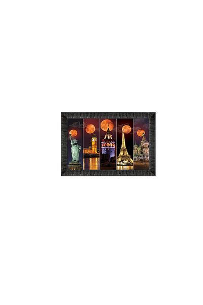Art Puzzle Bloody Moon 1000 Piece Framed Puzzle