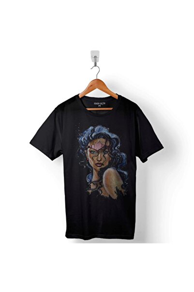 Kendim Seçtim Geri Šipman Majica sa licem Wonder Woman Štampano Unisex T-shirt