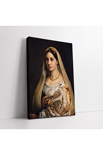 KOSS Dijital Pictură artistică pe pânză de Raffaello Sanzio La Della Velata, de la pictori, decor pentru birou, intrare, sufragerie