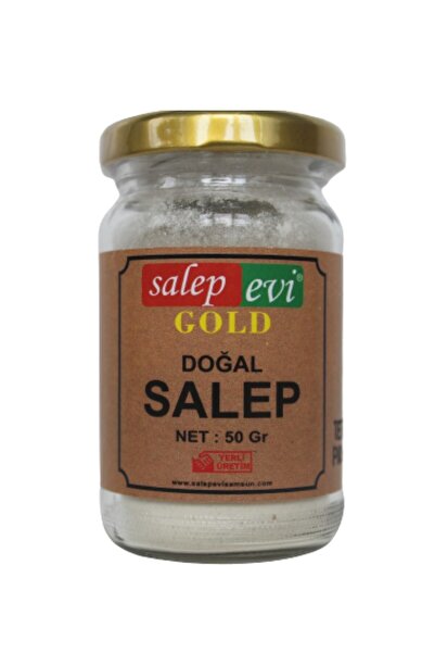 Gold Salepevi Salep Doğal Saf Katkısız Öğütülmüş Toz Sahlep Içecek Ve Dondurma 50 gr