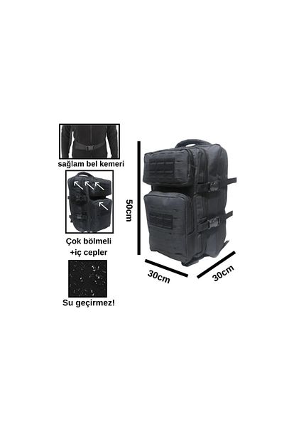 KRC BAGS Geantă tactică și sport funcțională impermeabilă în aer liber