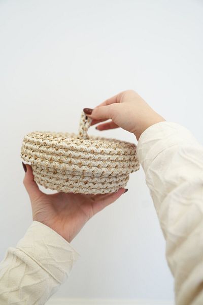 Ladies&Gentlemen Κρέμα Mini Jewelry Organizer και κουτί αποθήκευσης