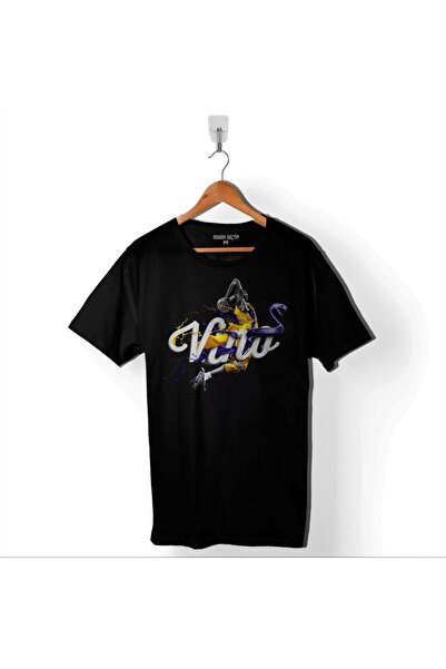 Kendim Seçtim Muška crna NBA košarkaška majica sa logotipom Kobe Bryanta Blac...