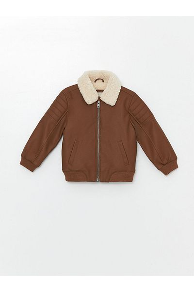 LC Waikiki Lcwk Boy's Leather Look Coat
