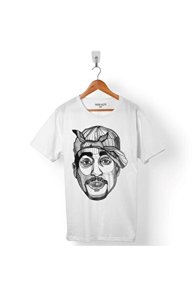 Kendim Seçtim 2pac Tupac Shakur Makaveli crtani film Atwork hip hop muška majica