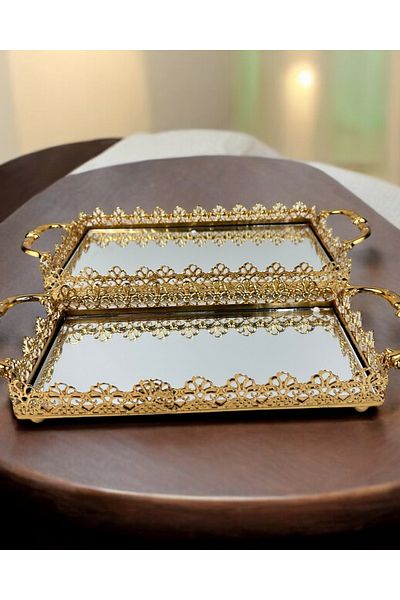 CyzHome Sage Decorative Promise Engagement Tray