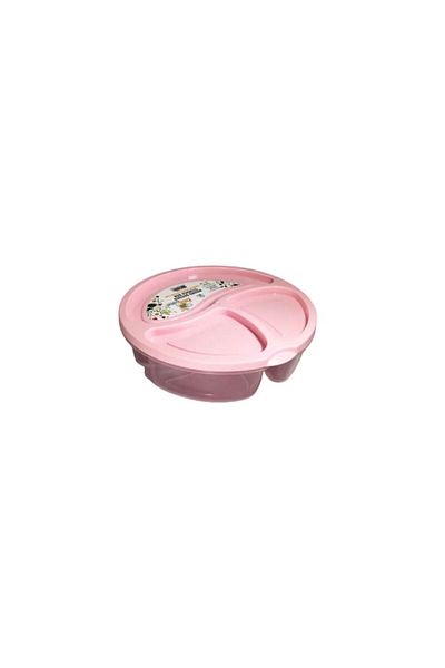 Bee Home 750ml Pink Nutrition Bowl - Round Compartment, Ak 545