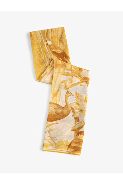 Koton Şal cu model leopard