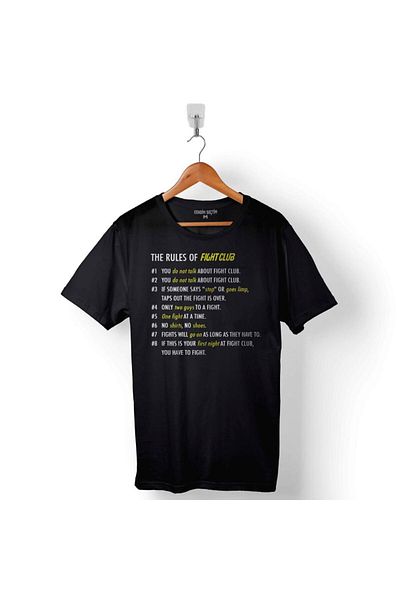 Kendim Seçtim Μπλουζάκι φόρμας Fight Club Fight Club Ruled Unisex