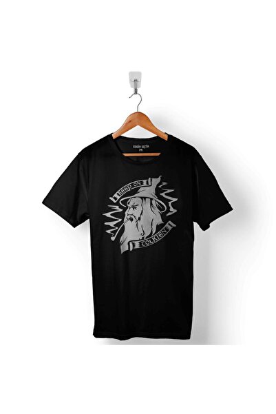 Kendim Seçtim Colkien Gandalf šešir Štampano unisex majica