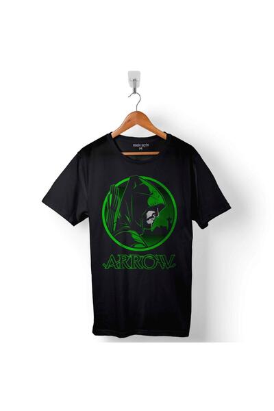 Kendim Seçtim Tricou imprimat cu sigla The Green Arrow Tricou unisex