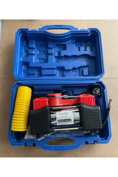 SMR 220 Volt Mini Kompresör Çift Piston Güçlü Kompresör