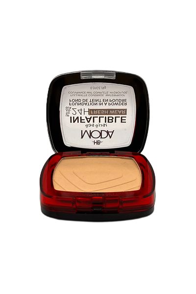 Moda Beauty بودرة مضغوطة لإضفاء الإشراقة