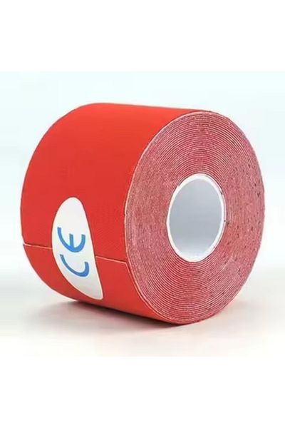 NutraBella Red Color Kinezyo Sport Tape - 5m X 5cm Pain Tape