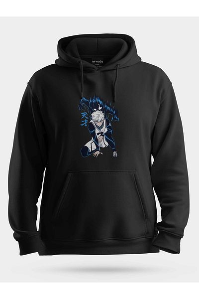nirvoda Nagi Blue Lock Unisex Hooded Sweatshirt