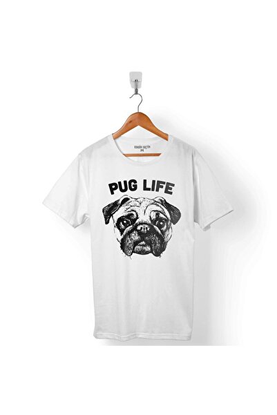 Kendim Seçtim Pug Life Dog Chubby Dog muška majica