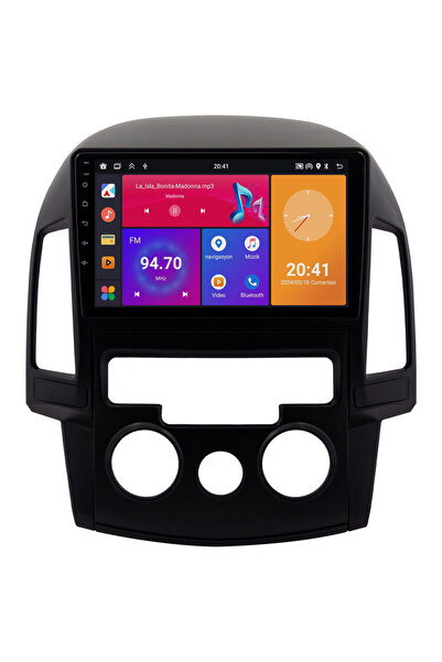 smartgo Hyundai i30 Android Multimedya Sistemi (2008-2011) Manuel Klima 6+64 ...