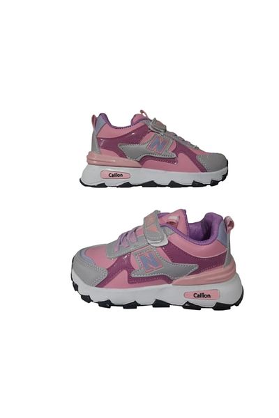 Callion Girl's Pink Flat Sole Sneakers