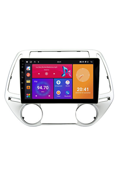 smartgo Hyundai I20 Android Multimedya Sistemi (2012-2014) 8+128 GB teyp