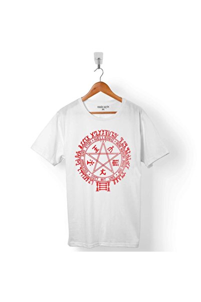 Kendim Seçtim Pentagram Hellsıng One Piece Naruto anime muška majica