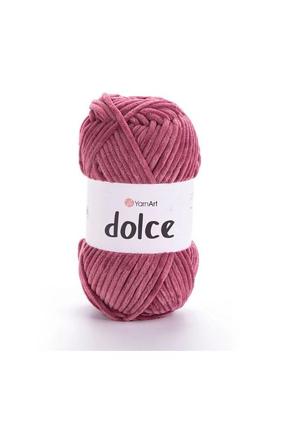 Yarnart Dolce - Βελούδινο Χειροποίητο Νήμα Πλεκτομηχανής Dusty Rose-751