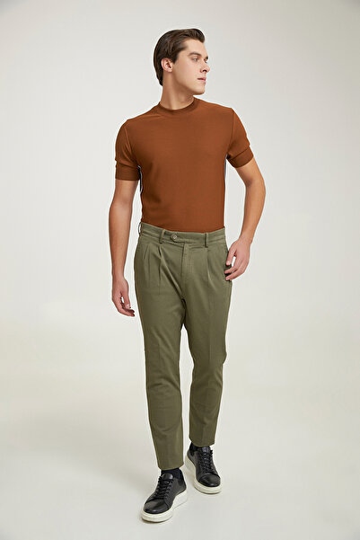 Tween Relaxed Yeşil Chino Pantolon