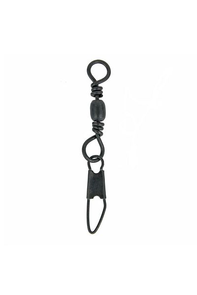 Black Snap No:9 Pack of 12 - Swivel Clip Swivels
