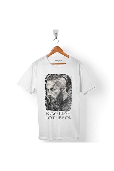Kendim Seçtim Tricou pentru bărbați Vikings Ragnar Lothbrok Logo Skull Head Vikings