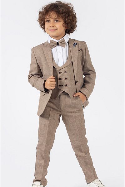 TailorKids Club Bow Tie Boy's Suit 1 Age-12 Years