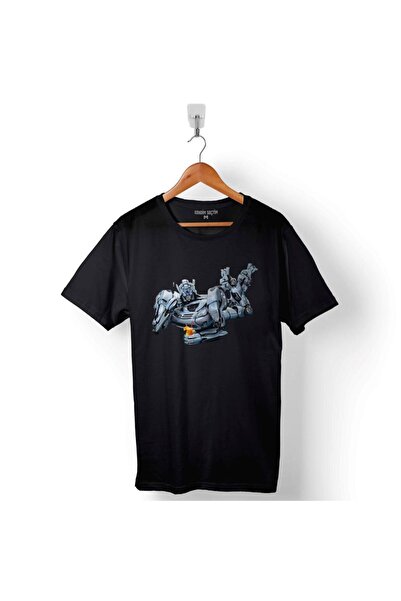 Kendim Seçtim Transformers Optimus Prime Logo Decepticon muška majica