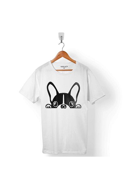 Kendim Seçtim Ανδρικό μπλουζάκι γαλλικού μπουλντόγκ Pug Dog
