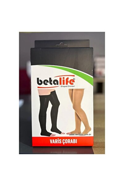 BETALİFE Çorabı Külotlu / Orta Basınç / Burnu Açık Beden XXL (NO 6)