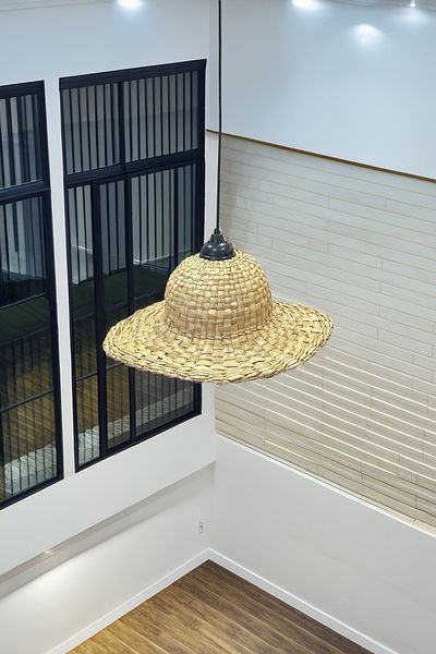 HAKİCİ Special Production Natural Handmade Wicker Chandelier