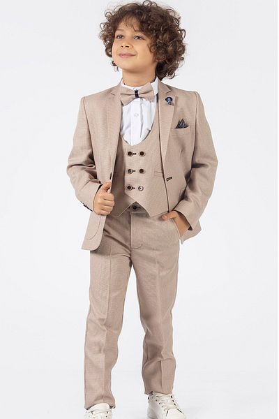 TailorKids Club Boy's Suit with Bow Tie 1 Year Old-12 Years