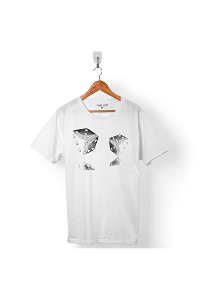 Kendim Seçtim Tricou cu cărți de joc Dice Backgammon Poker Tricou unisex cu i...