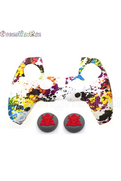 Choice I 1set 1set Soft Silicone Gel Rubber Cover Case For Playstation 5 Ps5 Controller Protection Skin An