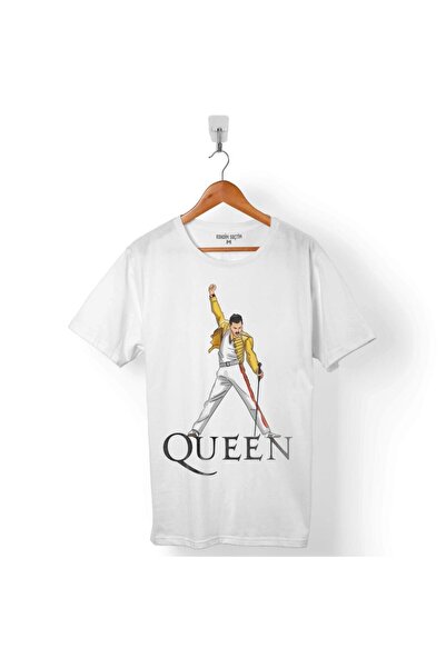 Kendim Seçtim Ανδρικό μπλουζάκι Freddie Mercury Rock Queen We Are The Champions