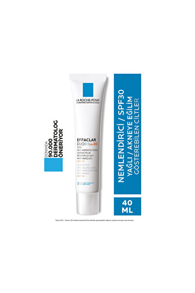 La Roche Posay Effaclar Duo (+) SPF30 Nemlendirici Krem 40 ml
